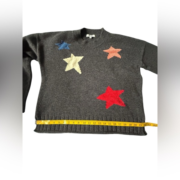 Madewell Starry Merino Wool Sweater | Heather Carbon | Medium - Picture 7 of 9